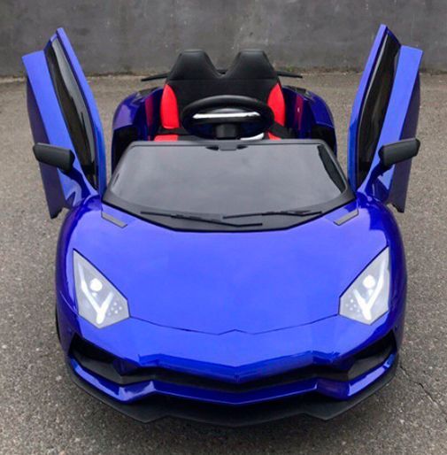 Электромобиль DT детский синий C1912