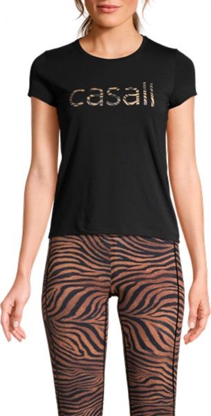 Футболка Casall Heritage Logo Tee 19170-901 36 черный