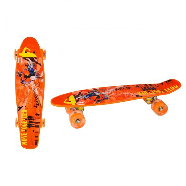 Пенниборд Shantou SC18024, со светом, 8 цветов в ассортименте