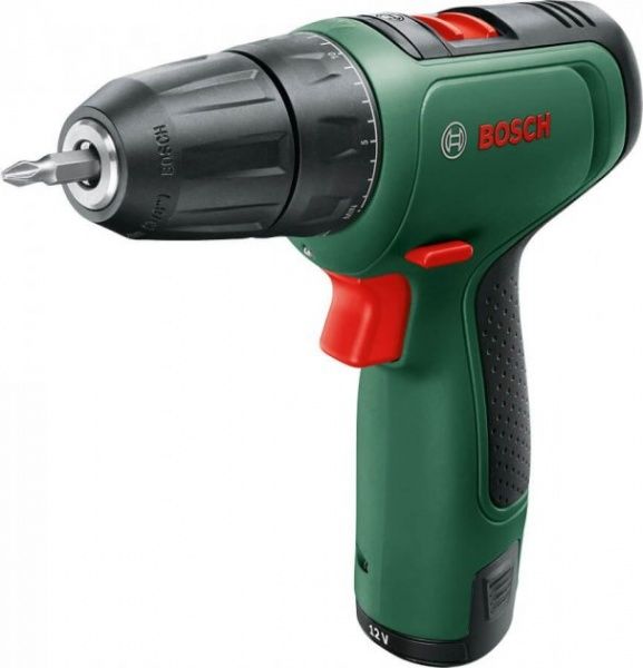 Шуруповерт аккумуляторный Bosch EasyDrill 1200 + 1 акб PBA 12V 1.5Ah O-A + зарядное стройство GAL 1210 CV + кейс 06039D3006