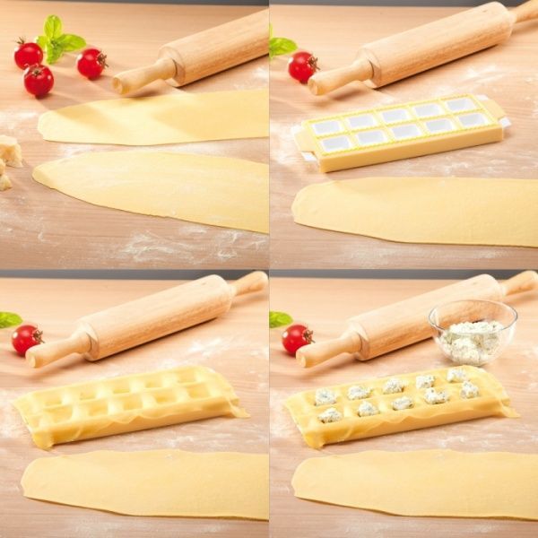 Форма для квадратних равіолі Delicia на 10 равіолі 630877 Tescoma