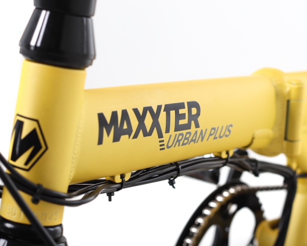 Електровелосипед Maxxter URBAN PLUS (yellow-black) 16