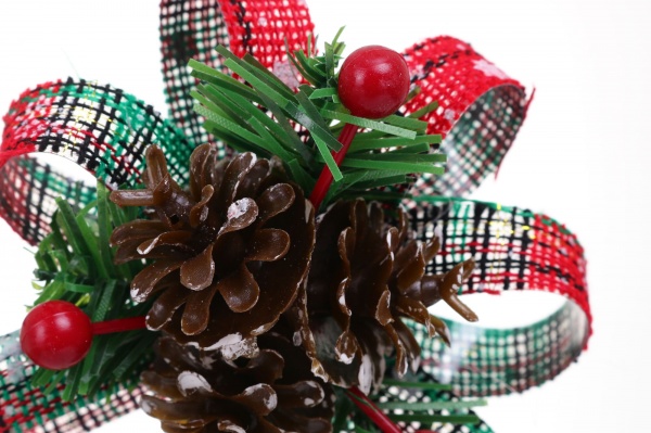 Набор подвесок Бантики 28х10.5 см 3 шт. зеленый NY21140