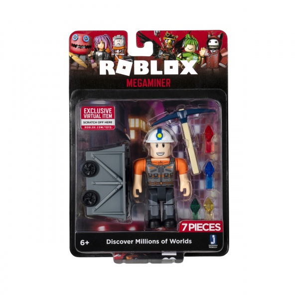 Фігурка колекційна Roblox Core Figures Megaminer W8 ROB0331 