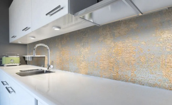 Наклейка на кухонный фартук Zatarga Затертая латунь Z184025 65x250 см