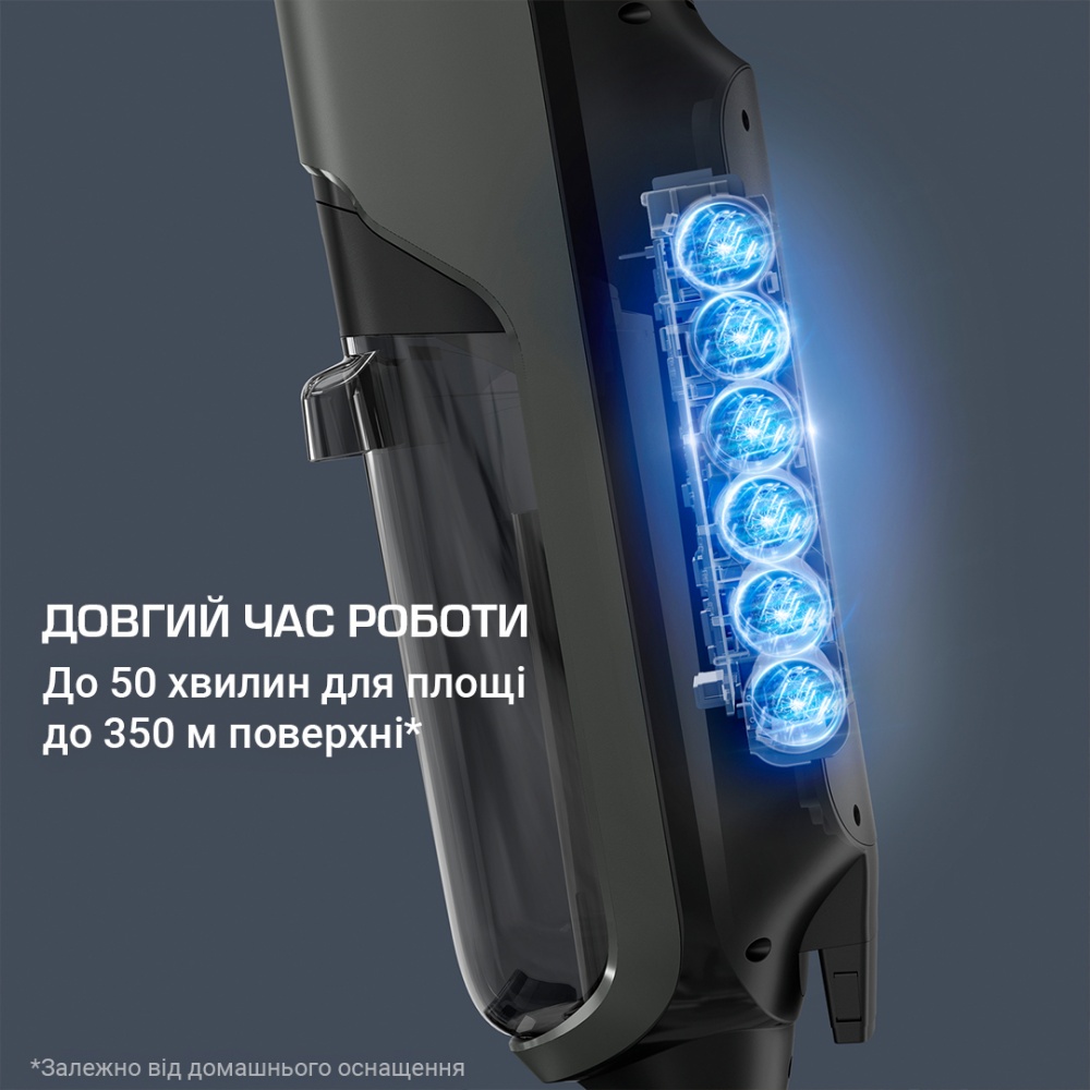 Пылесос моющий Rowenta X-CLEAN 4 GZ5037WO grey