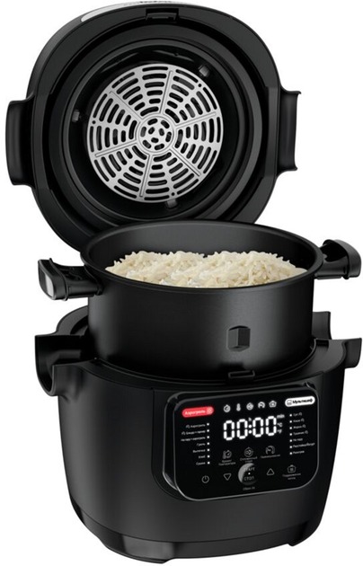 Мультиварка-мультипіч Tefal 2в1 MULTICOOK ACTIFRY MY741CF1