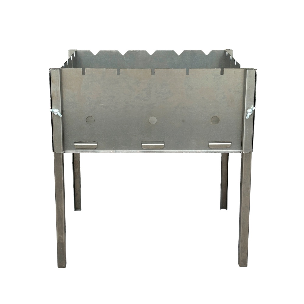 Мангал раскладной Metalzavod Турист на 5 шампуров 0.8 мм (MT5F-08)