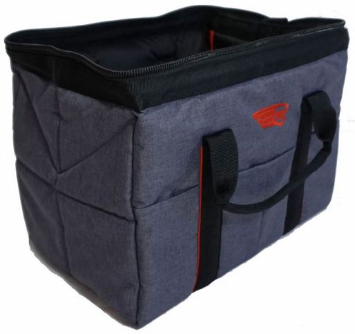 Сумка дорожная для автомобиля Дампин 27 ТрендБай 1055 серый