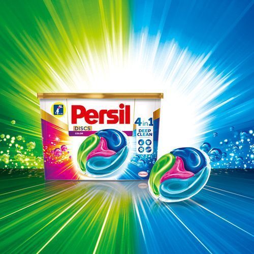 Капсулы для машинной стирки Persil для цветных тканей 4 в 1 38 шт.