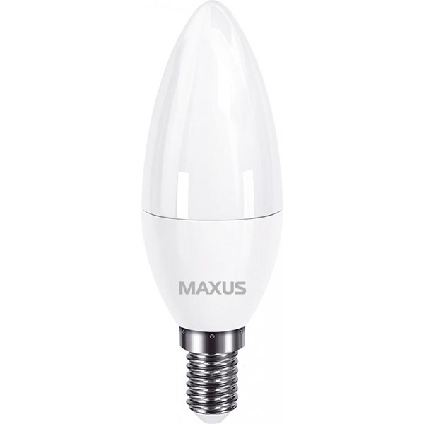 Лампа світлодіодна Maxus 8 Вт C37 матова E14 220 В 3000 К 1-LED-735