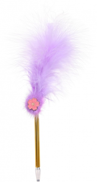 Ручка гелевая детская Перо разноцветное в ассортименте 