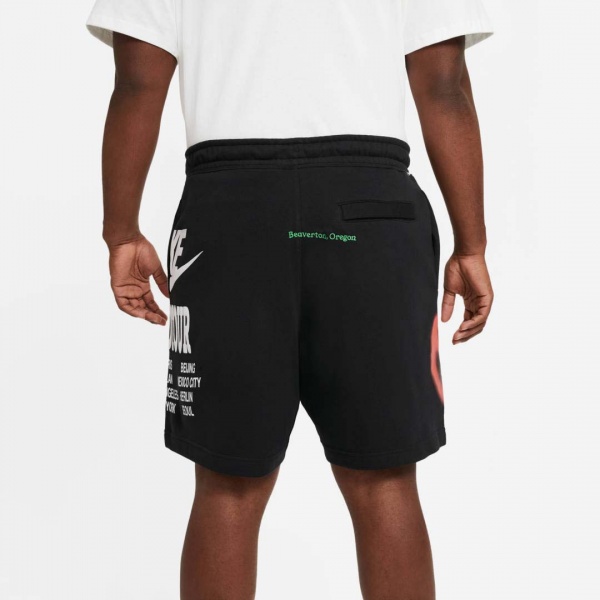 Шорти Nike M NSW FT SHORT WTOUR DA0645-010 р. 2XL чорний