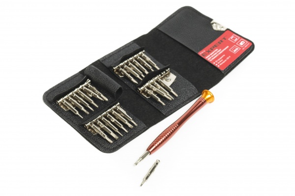 Набір викруток Expert для точних робіт та ремонту електроніки 25 предметів ET-PK-25