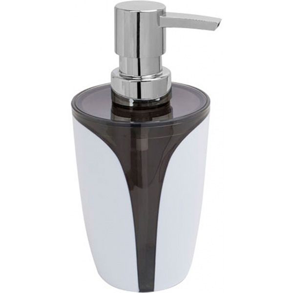 Дозатор для мыла Trento Arte Gray бело-серый