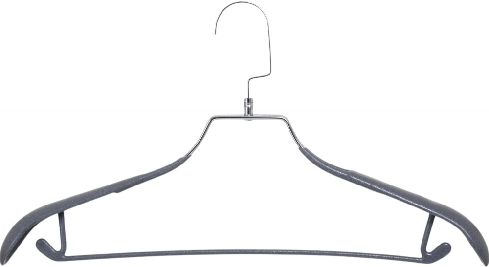 Плечики Vivendi с серым покрытием 44 см