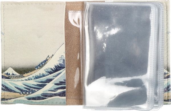 Визитница Японская волна