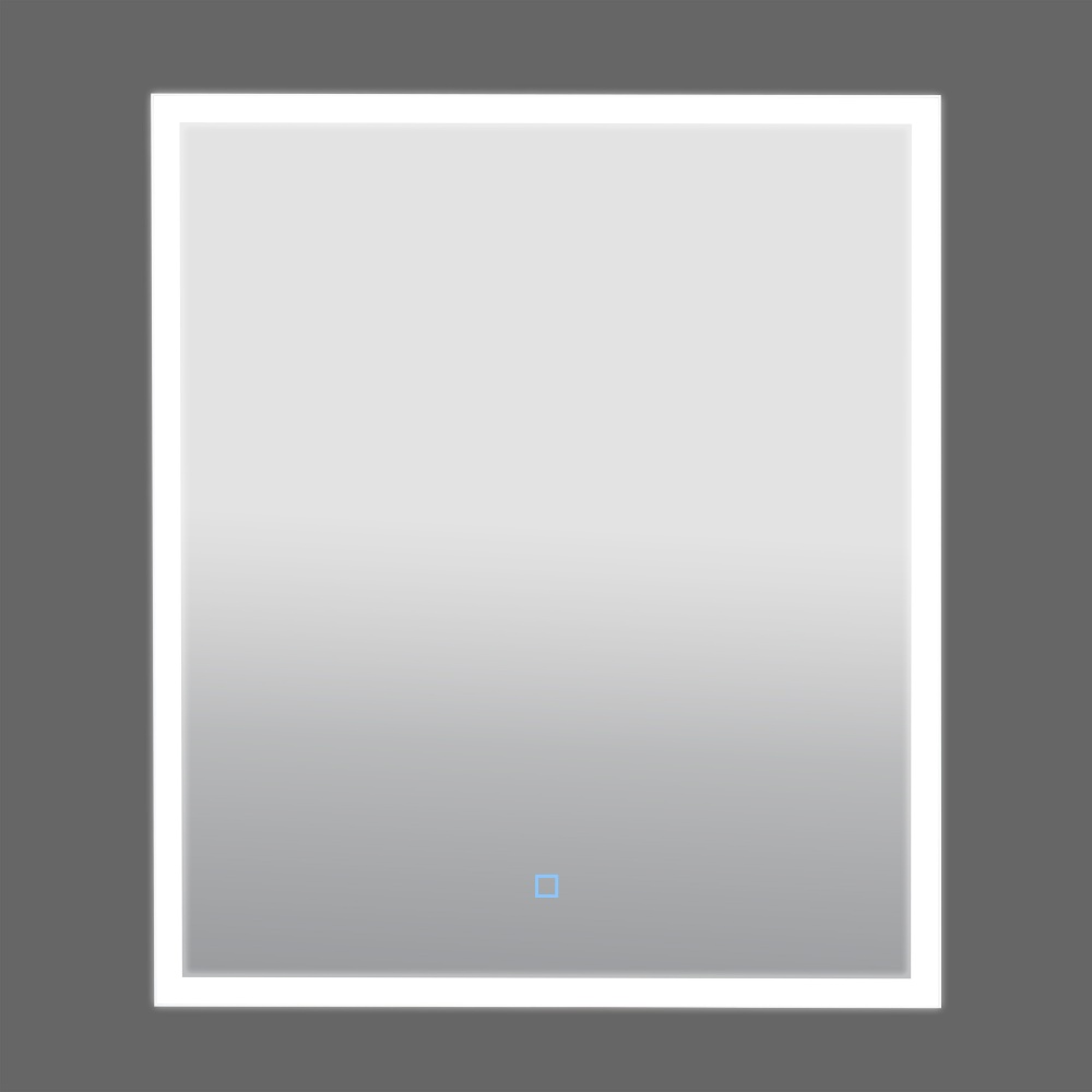 Зеркало со встроенной подсветкой Aqua Rodos Luce white 60х70 sensor