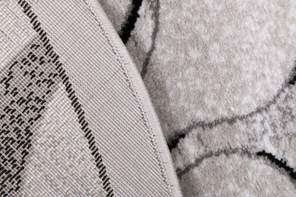 Килим Arka Carpet Omega O сірий 1,5x2,2 м