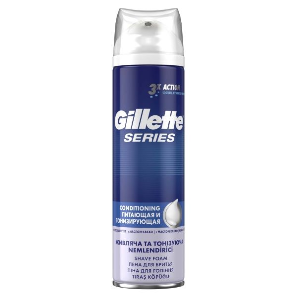 Пена для бритья Gillette Conditioning Питающая и тонизирующая 250 мл