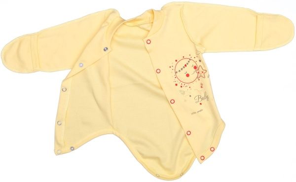 Боди детское Маленькие люди 437-110 р.68 желтый 