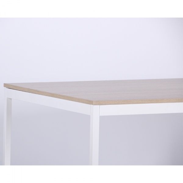 Стол обеденный AMF Art Metal Furniture Норд каркас разборный белый беж 