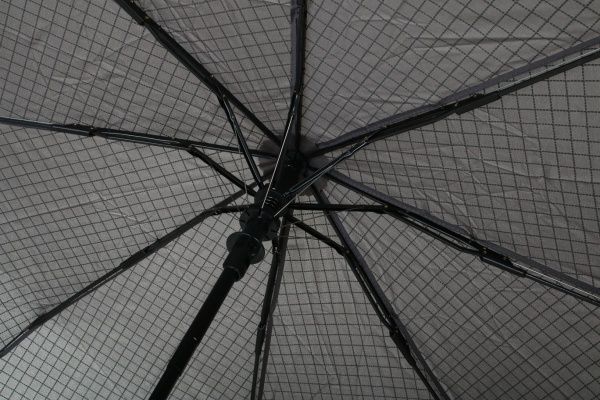 Зонт Абстракция, складной, автомат серый 