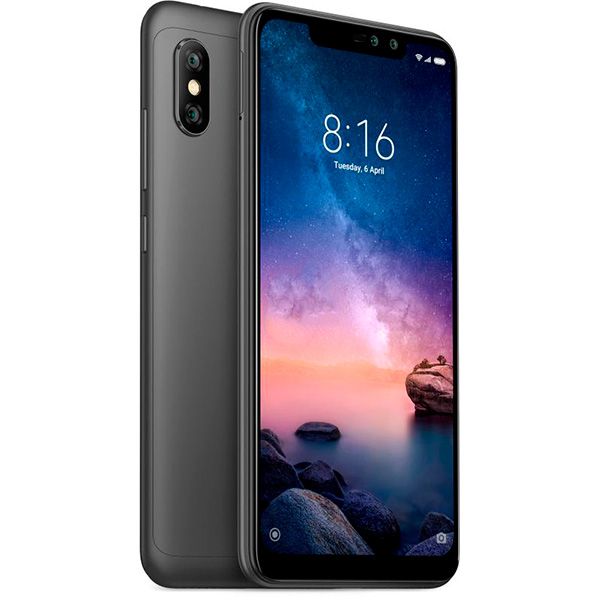 Смартфон Xiaomi Redmi Note 6 Pro 4/64 black 403582