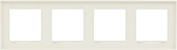 Рамка четырехместная Simon SIMON10 универсальная кремовый CR4/41