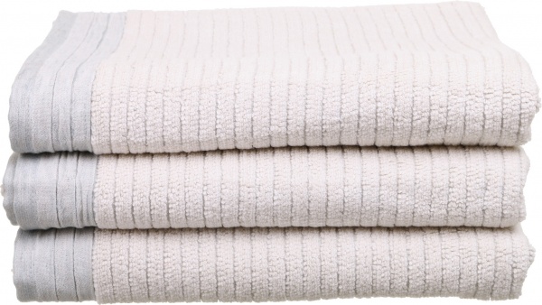 Рушник Stripe Natural 70x140 см синій La Nuit 