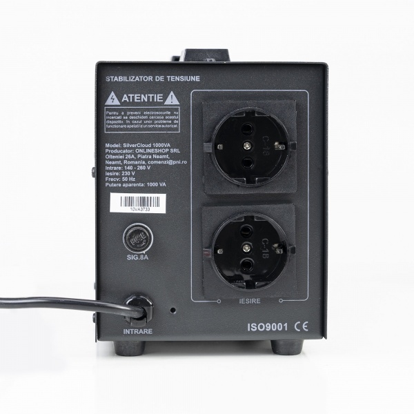 Стабилизатор напряжения SILVERCLOUD PNI- SCK1000V