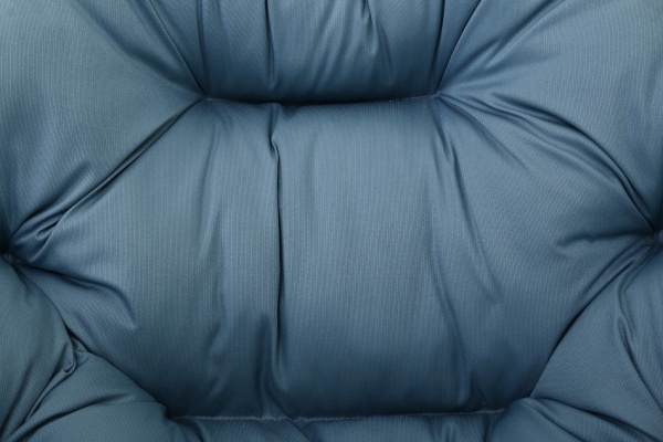 Кресло-кокон Сфера Люкс трио плетение орегон голубой