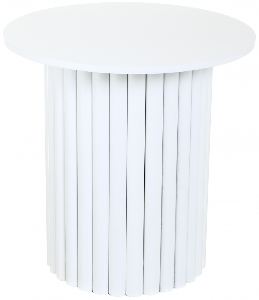 Стіл журнальний Капрі 450x450x450мм білий (HF00323-B)
