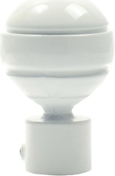 Наконечник Kugel Gardinia Chicago наборной d20 мм белый 