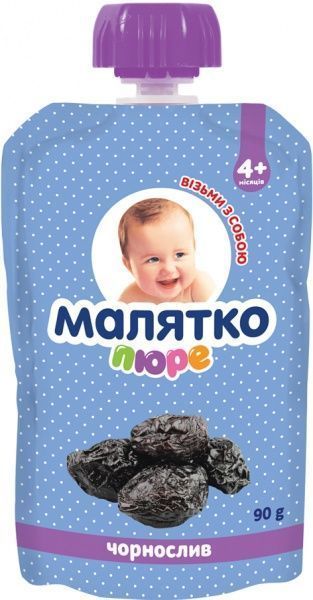 Пюре Малятко Чорнослив 90 г 4820123511551 