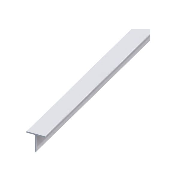 Т-профиль АлюмКиев 24х18х600 мм белый эконом