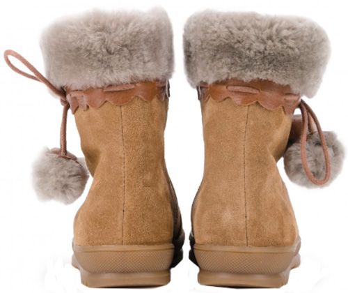 Полуботинки MIRACLE (7617) р.34 коричневый 