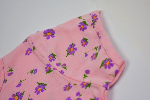 Платье с цветочками 620011 р.86 розовый 