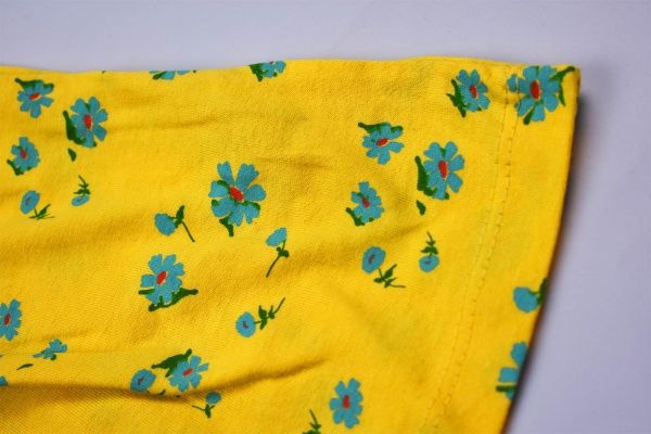 Платье с цветочками 720011 р.116 желтый 