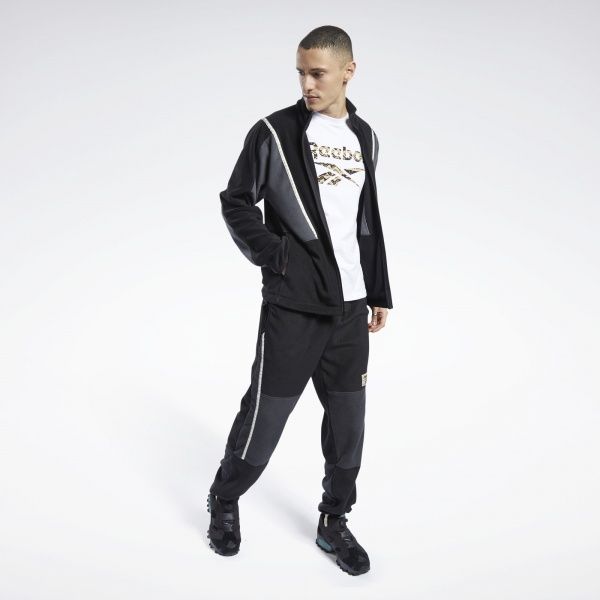 Джемпер Reebok CL GP WE TRACKTOP FT7182 р. S черный