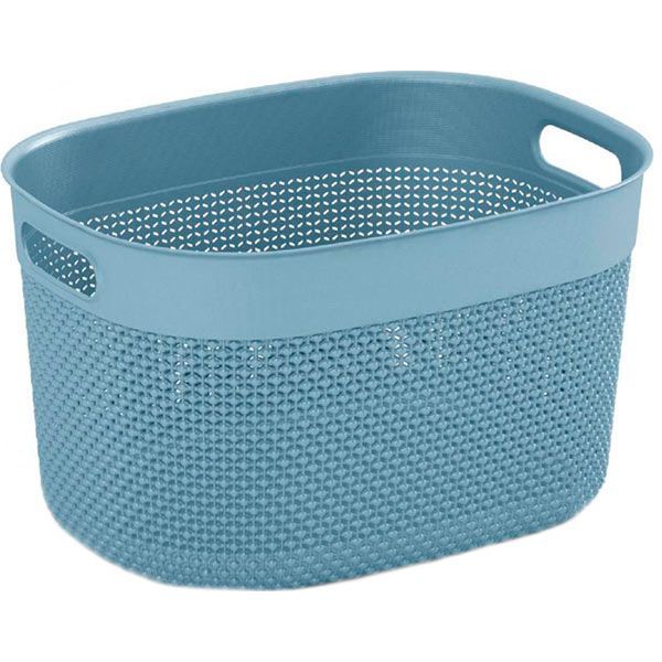 Корзина KIS 247823 Filo L серо-голубой 220x280x380 мм