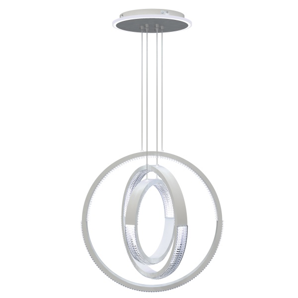 Люстра светодиодная Victoria Lighting с пультом д/у 90 Вт белый Orbital/SP3 white 