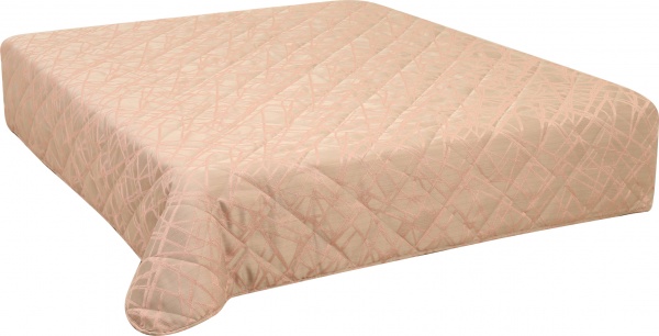 Покрывало Meridian 703 ромб 240x260 см La Nuit розовый 