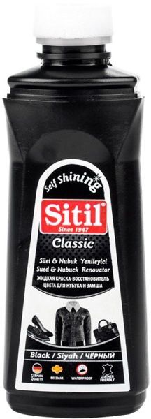 Крем для взуття Sitil рідка 100 мл чорний