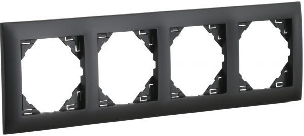 Рамка четырехместная Efapel Logus универсальная 90940 TPM