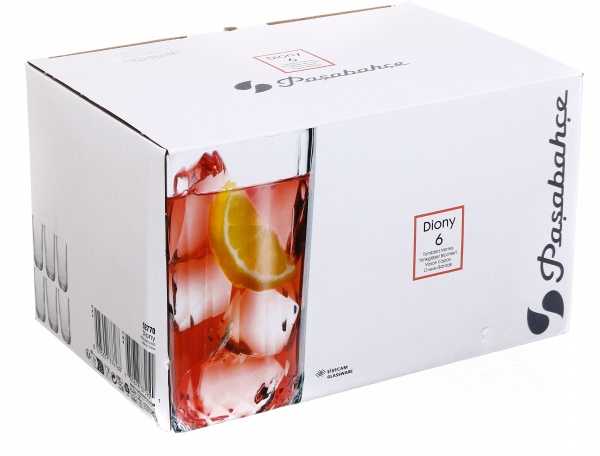 Набор стаканов высоких Diony 345 мл 6 шт. Pasabahce 