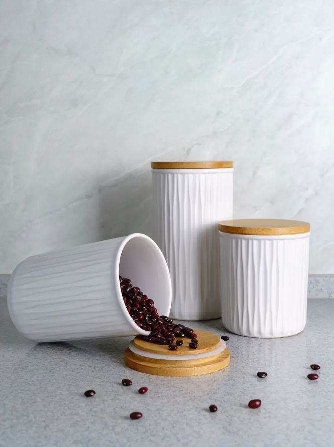 Ємність для зберігання Smart Kitchen by Flamberg Kanto 15х10,3 см біла