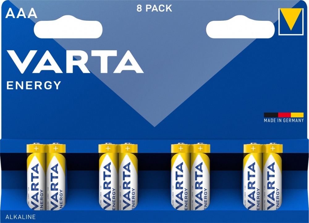 Батарейка Varta Energy AAA (мізинчикові) 8 шт. (4103229418)
