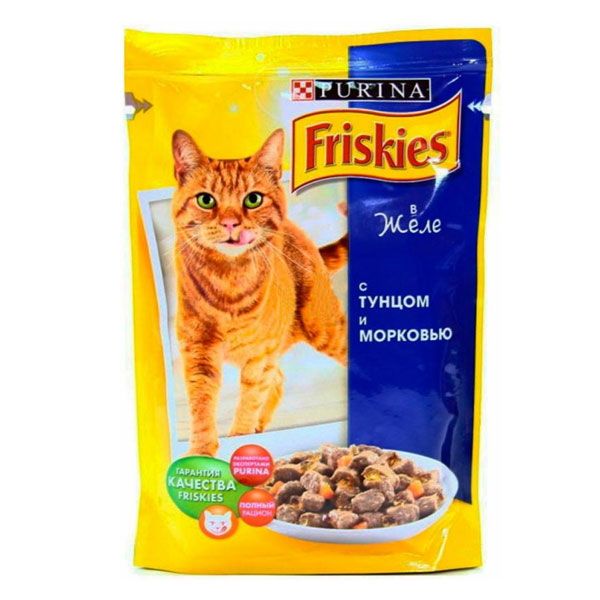 Корм Purina Friskies Alupouch шматочки в желе 100 г