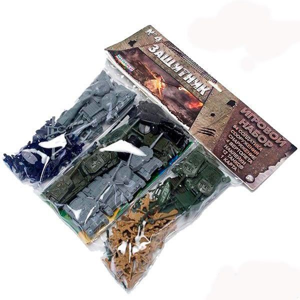 Ігровий набір Colorplast Masterplay 1-045 Захисник №4 